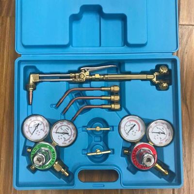 Portables Schnitt-Schweiß-Gas-Torche-Set Sauerstoff-Acetylenschweißwerkzeug mit 6 kg Kapazität