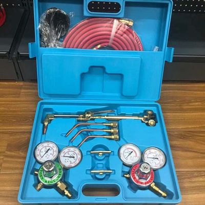 Portables Schnitt-Schweiß-Gas-Torche-Set Sauerstoff-Acetylenschweißwerkzeug mit 6 kg Kapazität