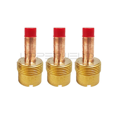 31PCS TIG Schweißlampe Stubby Gaslinsen Keramik-Tasse-Kit für WP-17/18/26 Große Größe
