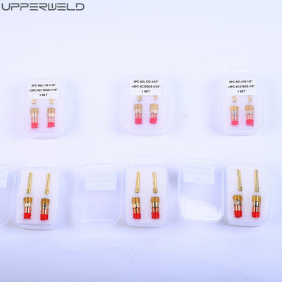 Stubby Gas Lens 10 Pyre Glasbecher Klar Düse Kit für WP-17/18/26 Tig Schweißlampe