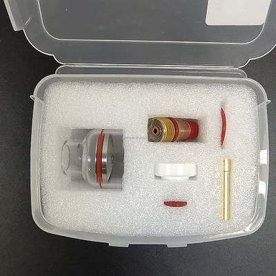 Stubby Gas Lens 10 Pyre Glasbecher Klar Düse Kit für WP-17/18/26 Tig Schweißlampe