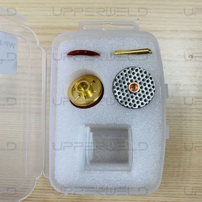 WP-9/20/25 Serie Oberer TIG Schweißfackel Gaslinse 10 Glas-Pyre-Cup-Kit für Großkits