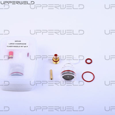 TIG Schweißlampe Stobby Gas Linsen 12 Pyre Glas Tasse Klar Düse Kit für WP-17/18/26