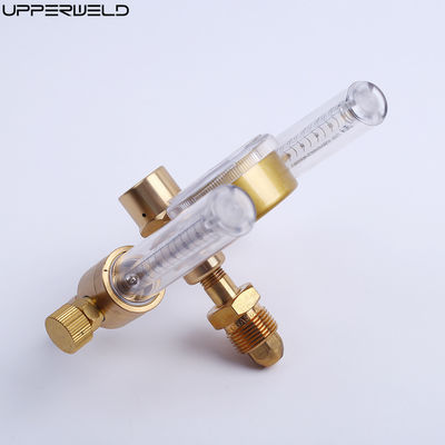 Messing-Doppel-Ausgangs-Argon-Gas-Regulator-Durchflussmesser mit CGA580-Eingang und 5/8-Ausgang