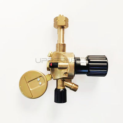 Schwarz-gelber einmaliger CO2/Argon-Regulator für die Standard-Gasdruckregulierung