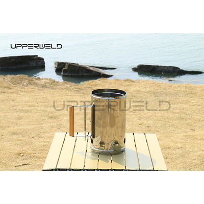Zinkplattierte Stahlkanister Holzkohle Schornstein Starter für tragbare BBQ Outdoor Kochen