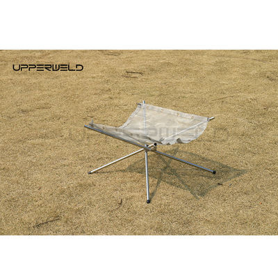 Outdoor Camping Edelstahlkamin mit rostfreier Oberfläche und tragbarem Design