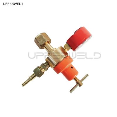Roter Hochdruck-Niederdruck-Schweißgasregulator MIG mit Druckregulator des russischen Typs