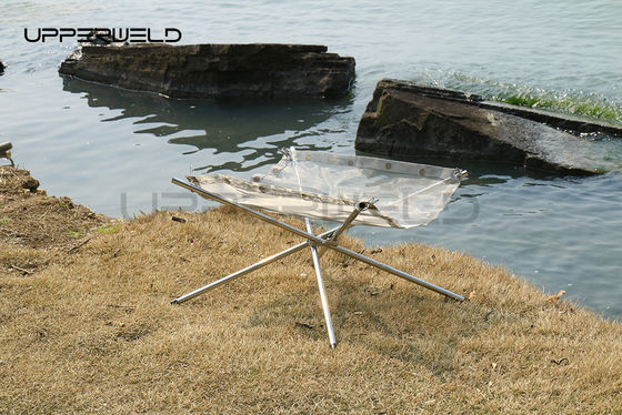 Outdoor Camping Edelstahlkamin mit rostfreier Oberfläche und tragbarem Design