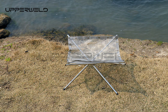 Outdoor Camping Edelstahlkamin mit rostfreier Oberfläche und tragbarem Design