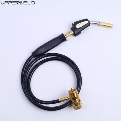 170*7,5*3,1cm UP6000 Selbstzündung Propangeschweißlampe mit Messingkopf Mapp Gaslampe