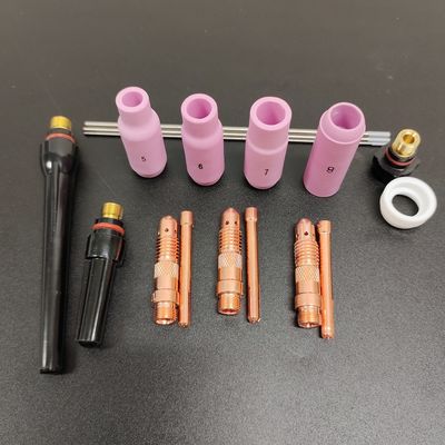 TIG Gaslinsen Sammeln Dysza Ceramiczna WP17 18 26 Keramik Düsenkit für Schweißarbeiten