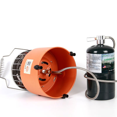 Fertigstellung eines sauberen MAPP-zu-Rohr 1m-Adapters für aufblasbare Propan-Outdoor-Campingmaterialien