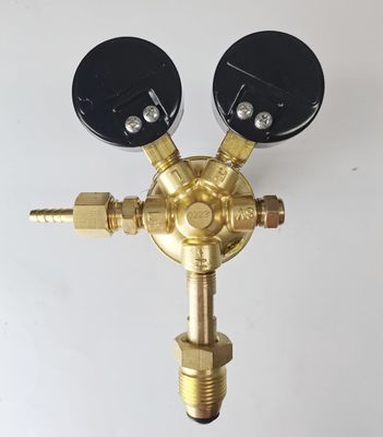 ODM unterstützt British Style Argon Gas Regulator Dual CO2 Durchflussmesser für Hochdruck Mig Tig Schweißen