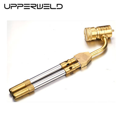 Heizfackel UP2500-2 Doppelfeuer-Handhalter Gas-Mapp-Flamme für Brazen und Löten