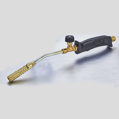 0.79KG UP201 Unkrautbrenner Handhalter 3 verschiedene Düsen Gasheizung Fackel 37cm Länge