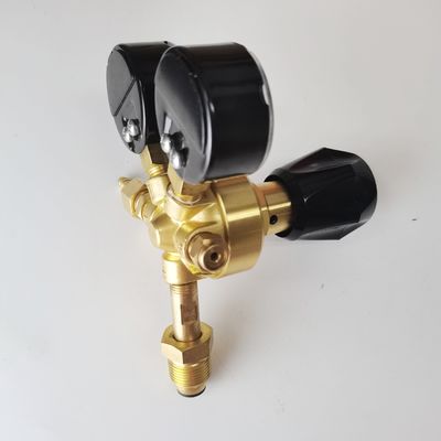 ODM unterstützt British Style Argon Gas Regulator Dual CO2 Durchflussmesser für Hochdruck Mig Tig Schweißen