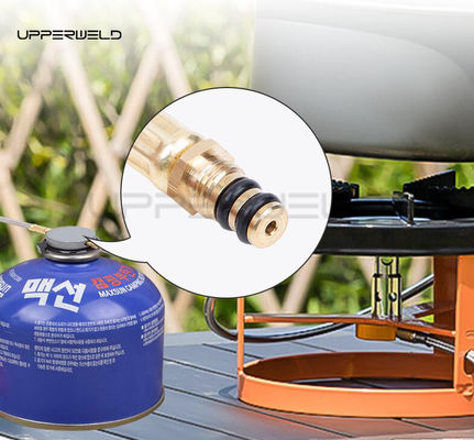 Outdoor-Camping-Werkzeuge Langlebiger Gaskocher Ventil Kassette Gasbehälter Umwandlung Kopf Adapter Flasche Adapter-Anschluss