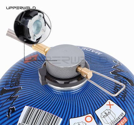 Outdoor-Camping-Werkzeuge Langlebiger Gaskocher Ventil Kassette Gasbehälter Umwandlung Kopf Adapter Flasche Adapter-Anschluss