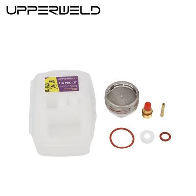 2.4mm TIG Schweißverbrauchsmaterialien Pyrex Glass Cup Kit für WP9 20 ODM kundenspezifischer Support