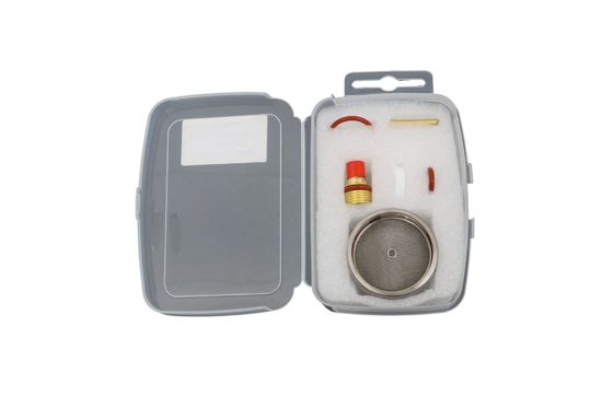 2.4mm TIG Schweißverbrauchsmaterialien Pyrex Glass Cup Kit für WP9 20 ODM kundenspezifischer Support