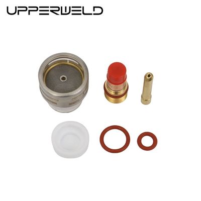 WP17 18 26 Tig Verbrauchsmaterialien Fackel 14 54NQCN Gaslinsen Keil Sammeln Pyrex Glas Tasse Kit