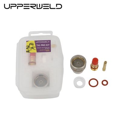 WP17 18 26 Tig Verbrauchsmaterialien Fackel 14 54NQCN Gaslinsen Keil Sammeln Pyrex Glas Tasse Kit