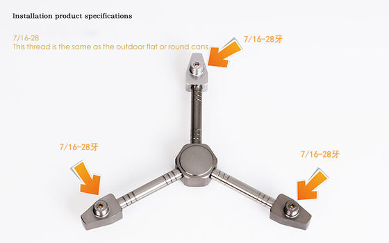 1 kg Outdoor Camping Ofenkopf Umwandler Selbstschließbarer Aluminiumlegierung Adapterzylinder