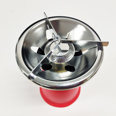 Komfortabel zusammengebauter Campingofen zum Kochen im Freien und für Abenteuer