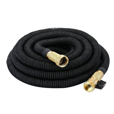 50ft Garten Schlauch Erweiterbarer Wasserschlauch mit dreifacher Latex-Kern und Massiv-Brass-Fittings