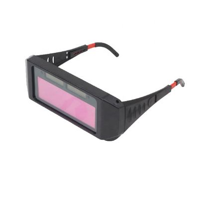 Verstellbarer Schatten Schweißlinsen für schwarze Schweißfackel Sicherheitsbrille Umwicklung