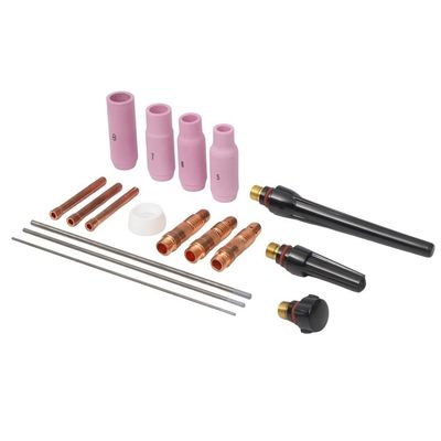 Glas WP17 18 26 10N Keramik-Tig-Schweiß-Kit für Tig-Schweiß-Verbrauchsmaterialien-Torche