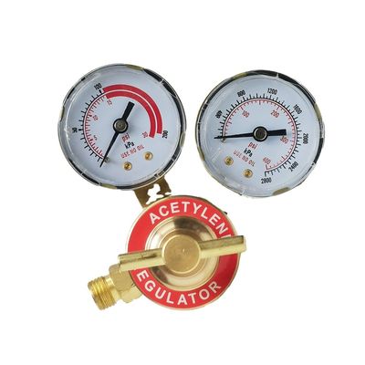 Max. Ausgangsdruck 10 Bar Anpassungsfähiger Messinggasregulator für das Schweißen