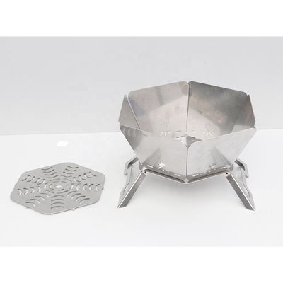 Portable BBQ Holzkohle Lagerfeuer mit Oberen Klappdesign 570mm*570mm*300cm