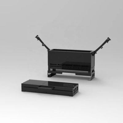 Outdoor Camping Edelstahl Grillkocher Saubere Veredelung Oberhalb-Einheit Brenntisch