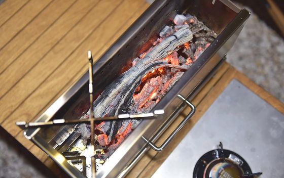 Outdoor Camping Edelstahl Grillkocher Saubere Veredelung Oberhalb-Einheit Brenntisch