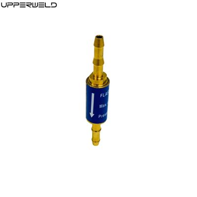 6 mm/8 mm/10 mm Sauerstoff-Acetylen-Flashback-Restarrer für das Schweißen Schneiden Taschenlampe Gasadapter