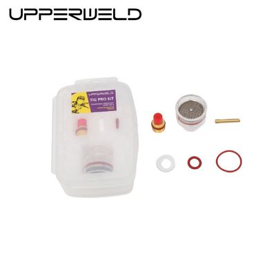 Oberste 24 53NQCN WP9 20 2,4 mm TIG Schweißverbrauchsmaterialien Pyrex Glasbecher-Set für das Schweißen