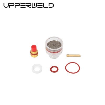Oberste 24 53NQCN WP9 20 2,4 mm TIG Schweißverbrauchsmaterialien Pyrex Glasbecher-Set für das Schweißen