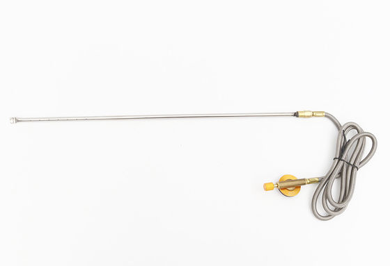 Gasadapterschlauch aus Edelstahl für BBQ Feuerstarter Campingofen Gasauffüllventil