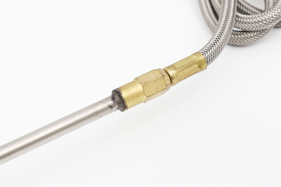 Gasadapterschlauch aus Edelstahl für BBQ Feuerstarter Campingofen Gasauffüllventil