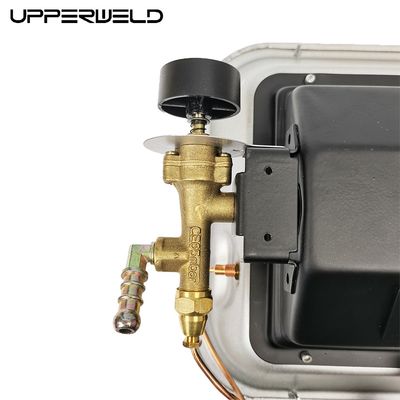 Portable 4500W Keramikheizung für Outdoor-Multi-Power-Einstellungen Terrassenheizung Silber