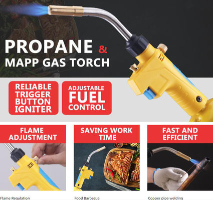 Selbstzündende Löt- und Brazenflamme UPPERWELD UP8600 Gas-Trigger-Startflamme