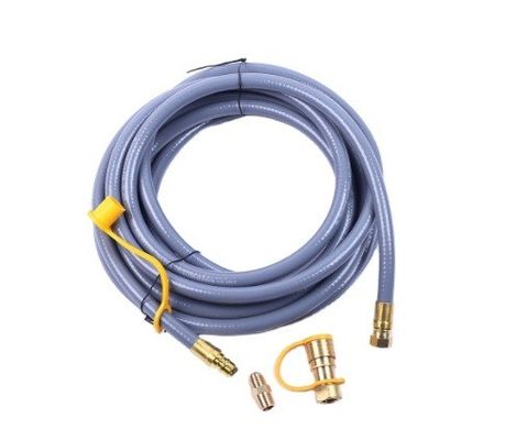 OEM angepasst UP008-010 3/8-Zoll-Naturgasschlauch Propangasschlauch mit Schnellanschluss-Schlauch-Kit