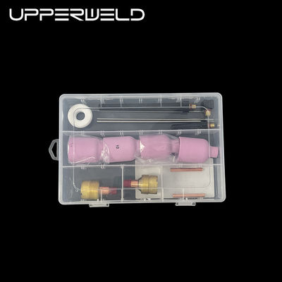 Verbessern Sie Ihre TIG Schweißlampe mit WP9 20 Keramikdüse und Gaslinsen Verbrauchsmaterial Kit