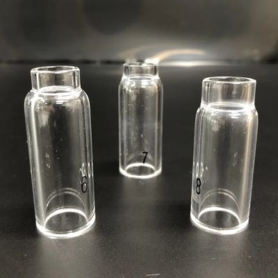 OEM-Unterstützung UPPERWELD 10NQ-6 7 8 Klarglas Düse Tig Zubehör für Tig Schweißfackel