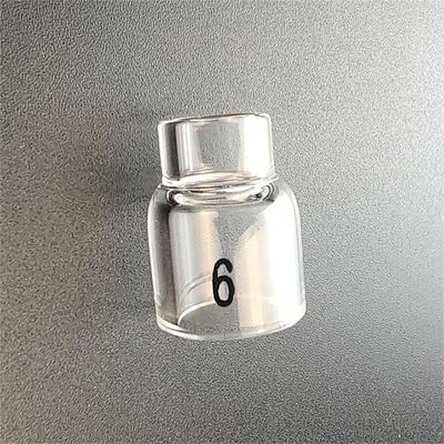 UPPERWELD 13NQ10-6 7 8 Klarglas Düse perfekt für professionelle Tig Schweißfackel