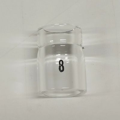 UPPERWELD 53NQ61S-8 Klarglas Düse Tig Fackel Zubehör für eine verbesserte Gasabdeckung