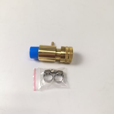 "-20" Zähne Linksguss Oberfläche Festmetall Sauerstoffregulator Tankventil N.W. 223,6g