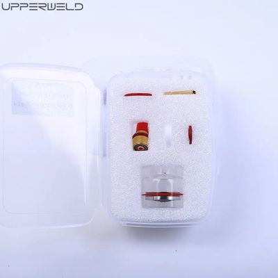 WP-17/18/26 2.4 TIG Schweißlampe Gasobjektiv-Kit 1/16' 3/32' 1/8' Durchsichtige Düse Pyrex Cup Kit